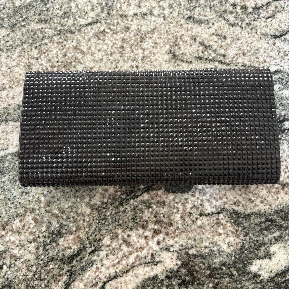 Aldo Shimmering Black Clutch - Picture 2 of 5